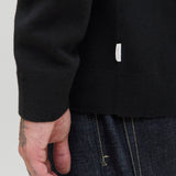 JACK & JONES JORNORREBRO light knit crew neck in black - Image 5