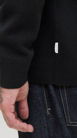 JACK & JONES JORNORREBRO light knit crew neck in black - Image 5