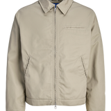 JACK & JONES JORNORREBRO worker jacket - beige corduroy collar