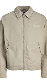 JACK & JONES JORNORREBRO worker jacket - beige corduroy collar