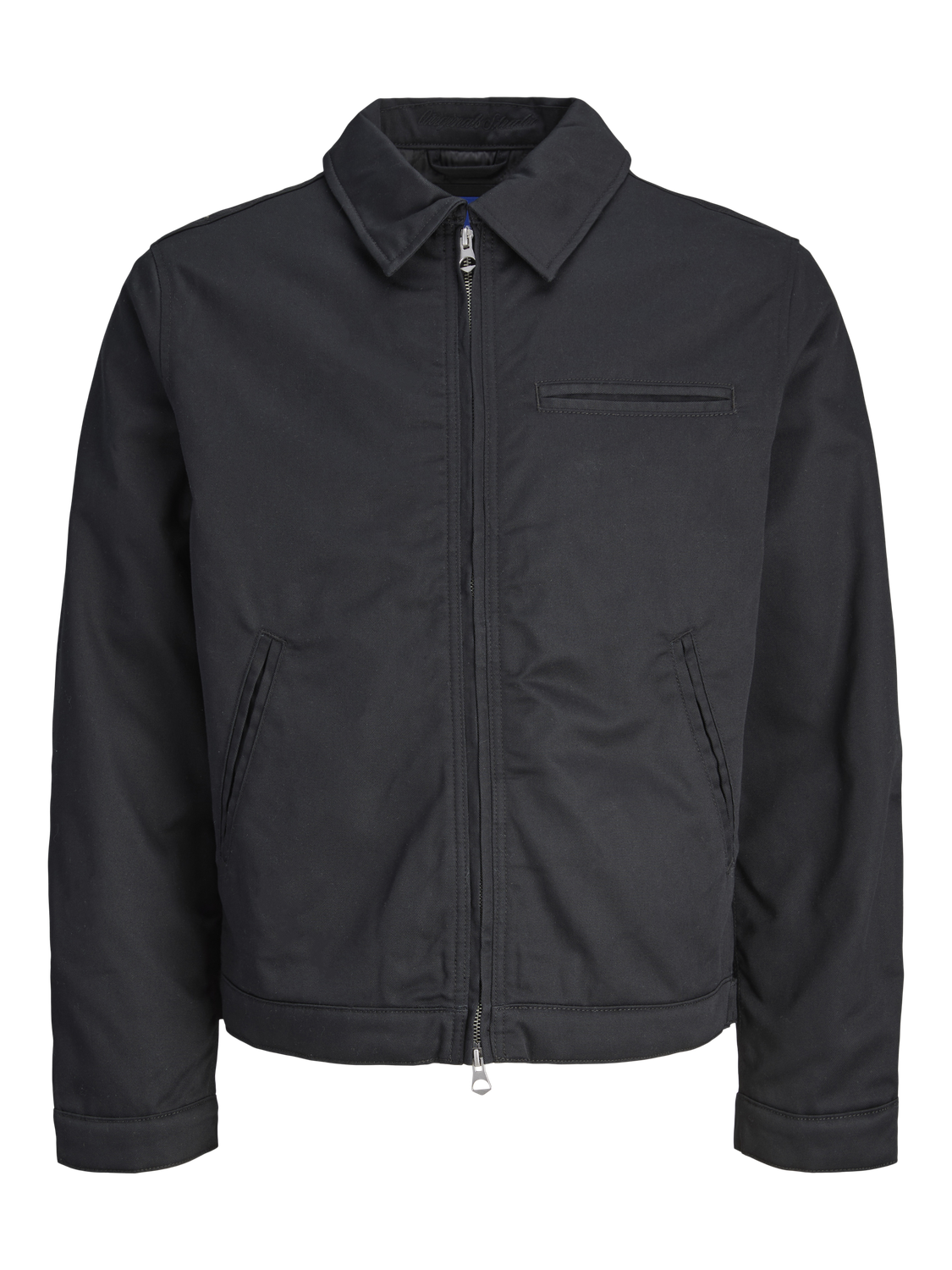 JACK & JONES JORNORREBRO worker jacket - black corduroy collar