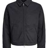 JACK & JONES JORNORREBRO worker jacket - black corduroy collar