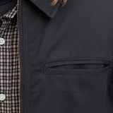 JACK & JONES JORNORREBRO worker jacket - black corduroy collar