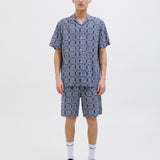 JACK & JONES JORSEERSUCKER aop shirt in cedar - Image 3