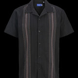 JACK & JONES JORTAVIRA emb shirt in black - Image 3