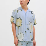 JACK & JONES JORTAVIRA marshall aop shirt in skyway - Image 1