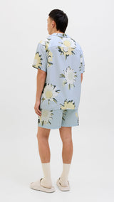 JACK & JONES JORTAVIRA marshall aop shirt in skyway - Image 2