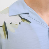 JACK & JONES JORTAVIRA marshall aop shirt in skyway - Image 5
