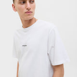 JACK & JONES JORTAVIRA poster tee crew neck in bright white - Image 8