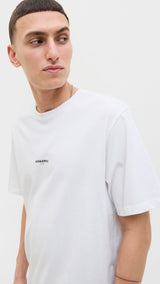 JACK & JONES JORTAVIRA poster tee crew neck in bright white - Image 8
