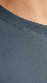 JACK & JONES JORVESTERBRO picture tee crew neck in moonbeam - Image 5