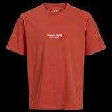 JACK & JONES JORVESTERBRO tee crew neck in summer fig - Image 3