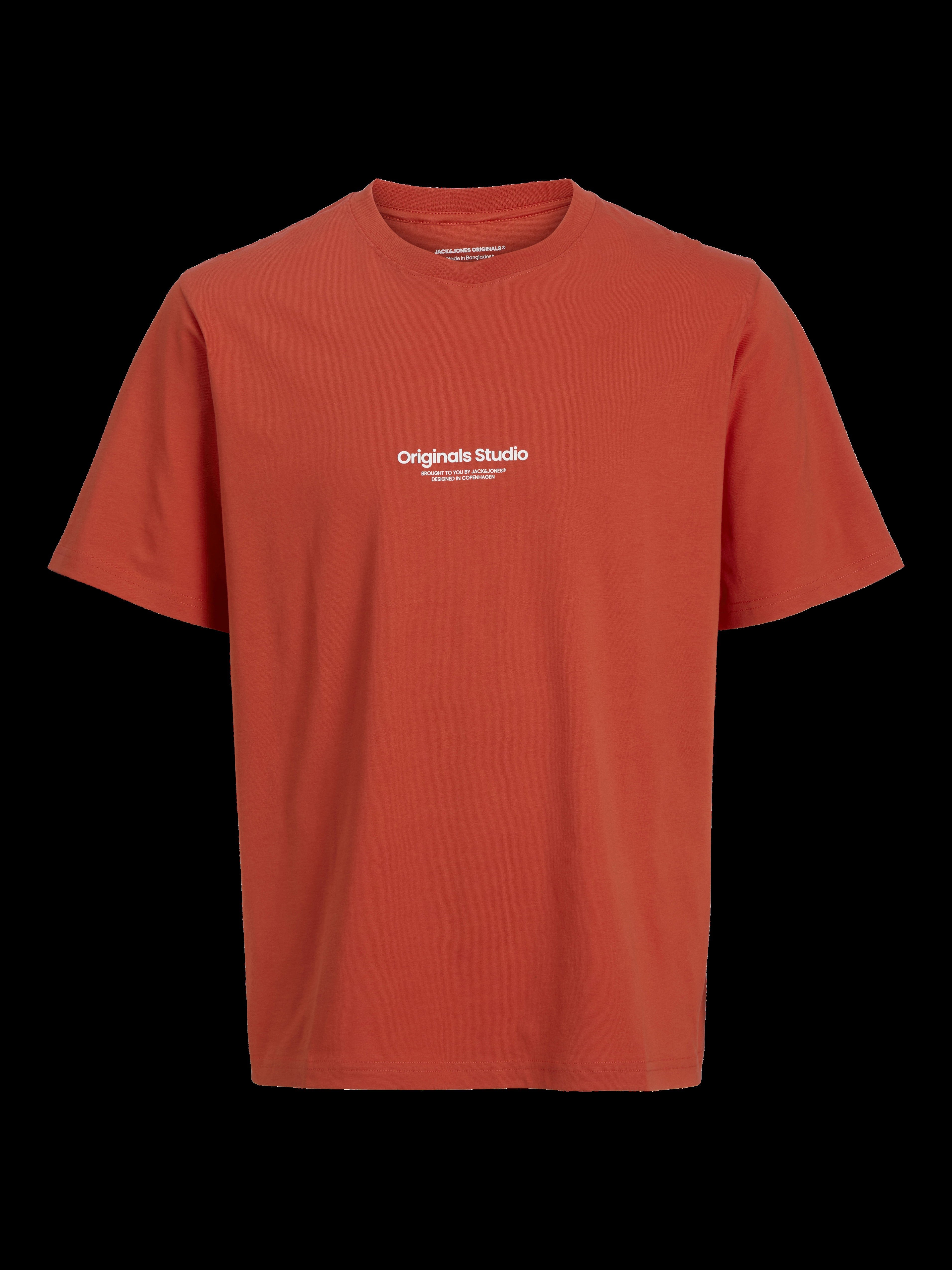 JACK & JONES JORVESTERBRO tee crew neck in summer fig - Image 3