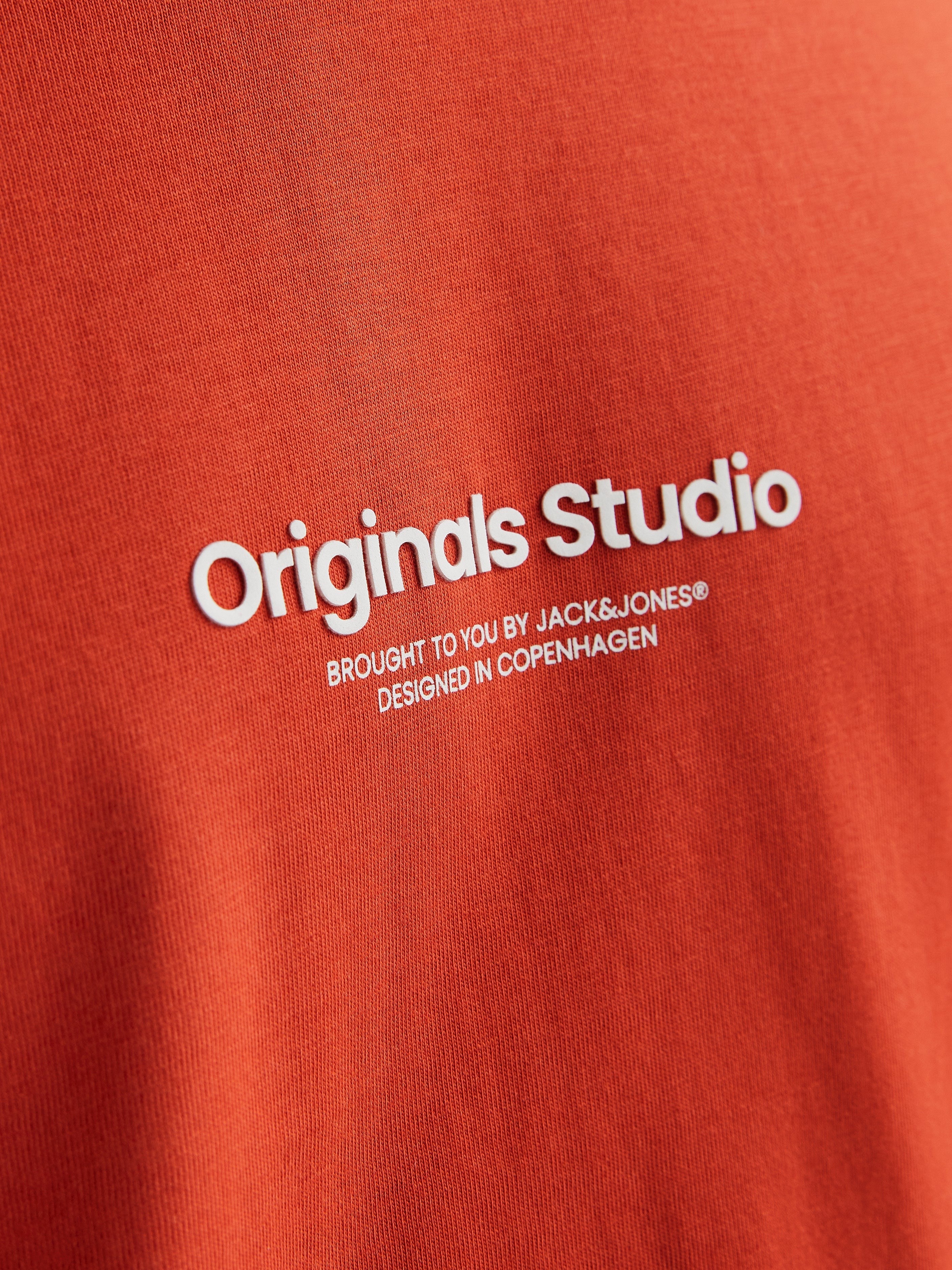 JACK & JONES JORVESTERBRO tee crew neck in summer fig - Image 6