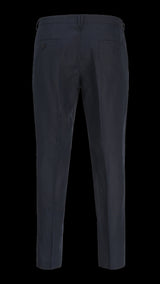 JACK & JONES JPRBLAMARTIN lawrence linen trouser in dark navy slim fit - Image 4