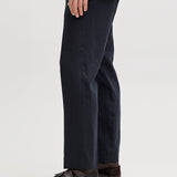 JACK & JONES JPRBLAMARTIN lawrence linen trouser in dark navy slim fit - Image 7