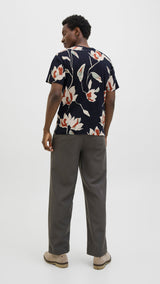 JACK & JONES JPRBLAPALERMO aop tee in night sky - Image 2