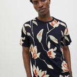 JACK & JONES JPRBLAPALERMO aop tee in night sky - Image 7