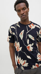 JACK & JONES JPRBLAPALERMO aop tee in night sky - Image 7