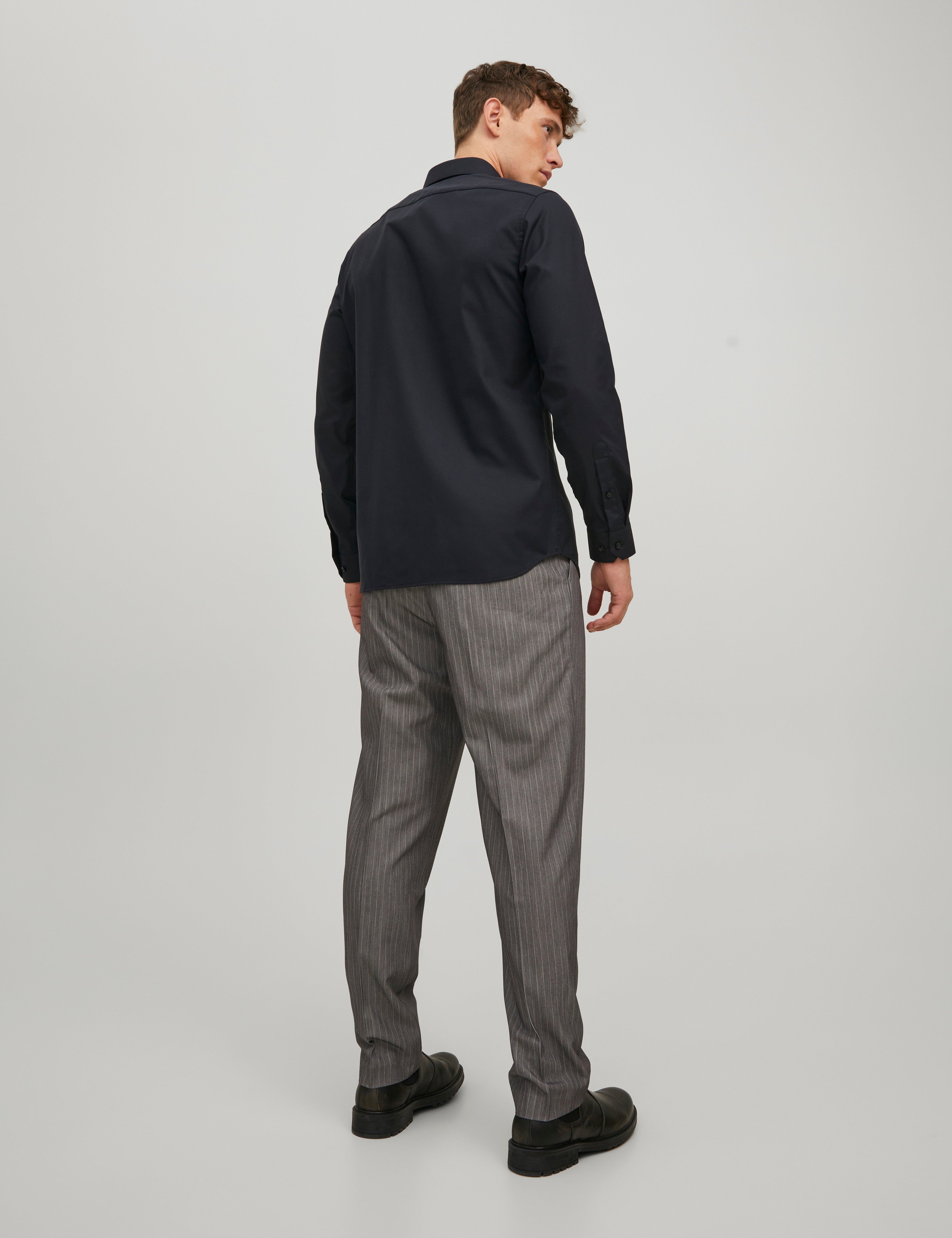 JACK & JONES JPRBLAPARKER shirt in black - Image 2