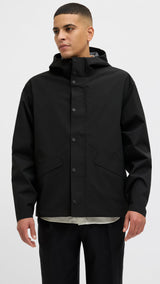 JACK & JONES JPRCCREAGAN clean tech rain jacket - black