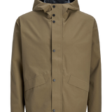 JACK & JONES JPRCCREAGAN clean tech rain jacket - morel