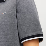 JACK & JONES JPRBLUALVES polo in maritime blue - Image 5
