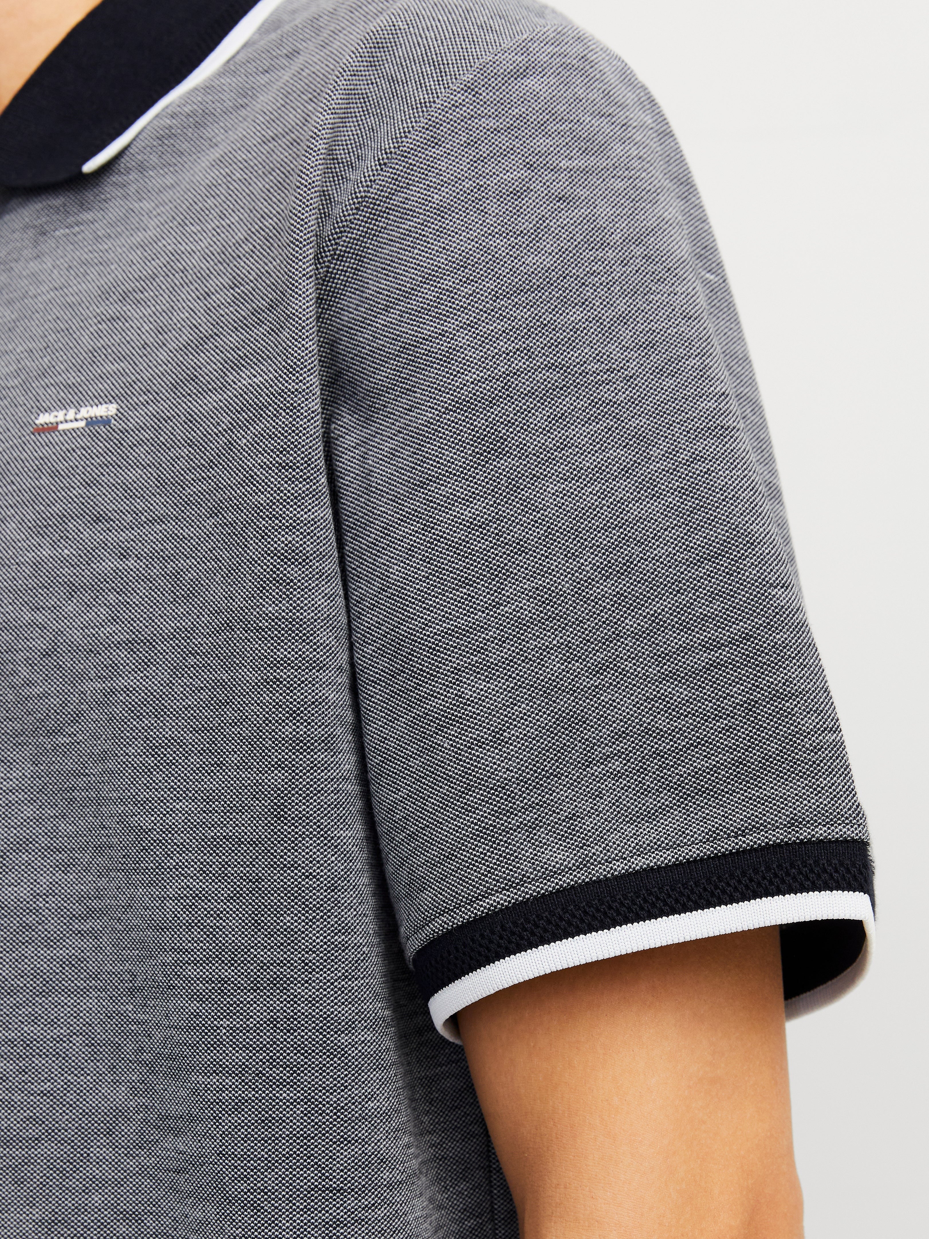 JACK & JONES JPRBLUALVES polo in maritime blue - Image 5