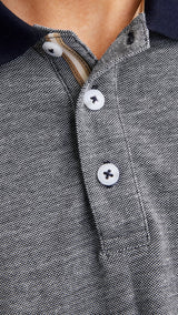 JACK & JONES JPRBLUALVES polo in maritime blue - Image 6