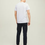 JACK & JONES JPRBLUARCHIE tee crew neck - white