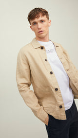 JACK & JONES JPRBLUARCHIE tee crew neck - white