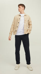JACK & JONES JPRBLUARCHIE tee crew neck - white
