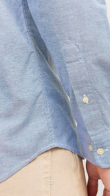 JACK & JONES JPRBLUBROOK oxford shirt in cashmere blue slim fit - Image 7