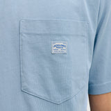 JACK & JONES JPRBLUCALEB tee - ashley blue