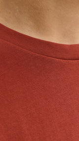 JACK & JONES JPRBLUCALEB tee - cowhide