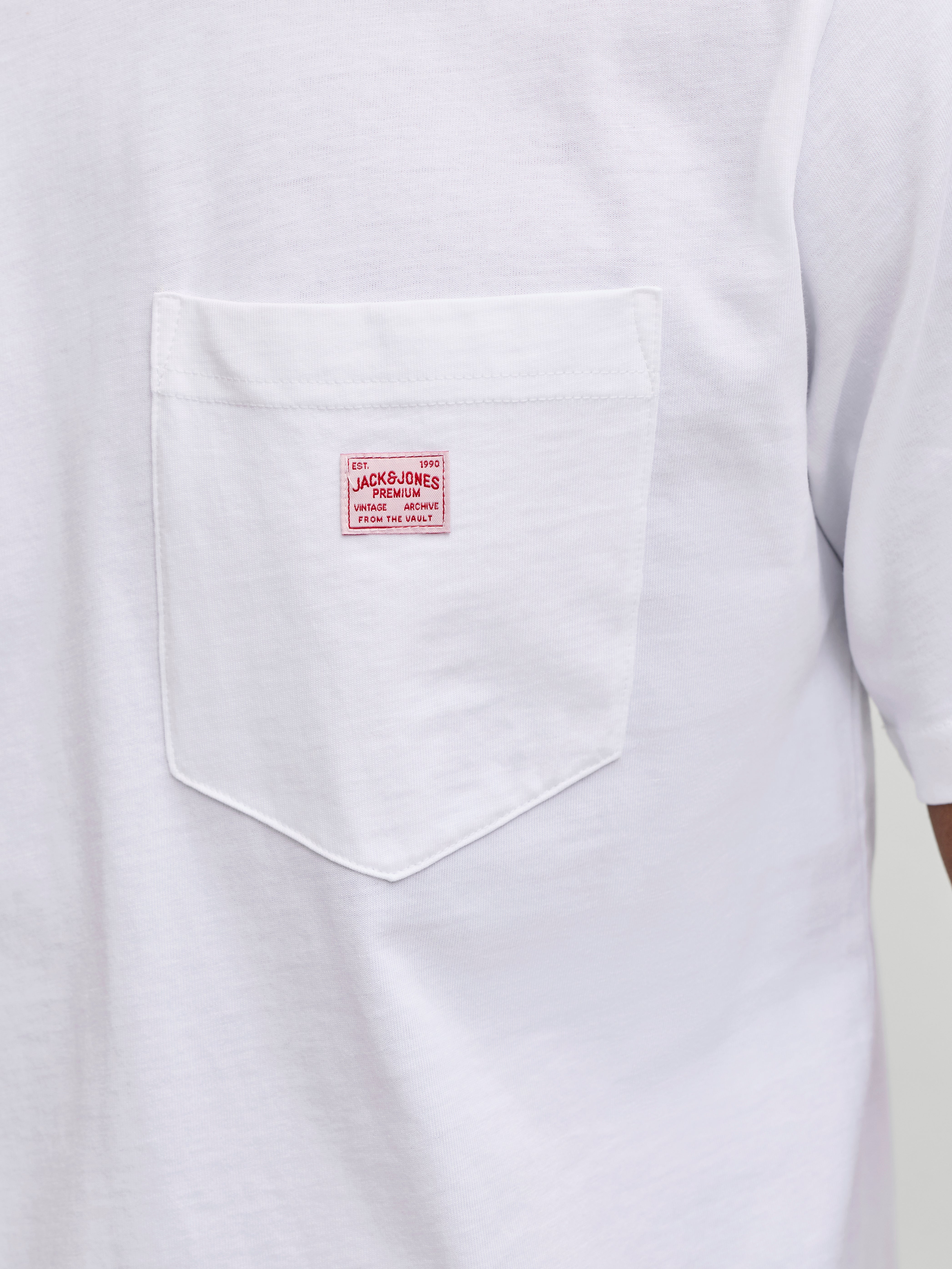 JACK & JONES JPRBLUCALEB tee - bright white