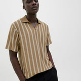 JACK & JONES JPRBLUHARRY split neck polo in elmwood - Image 7