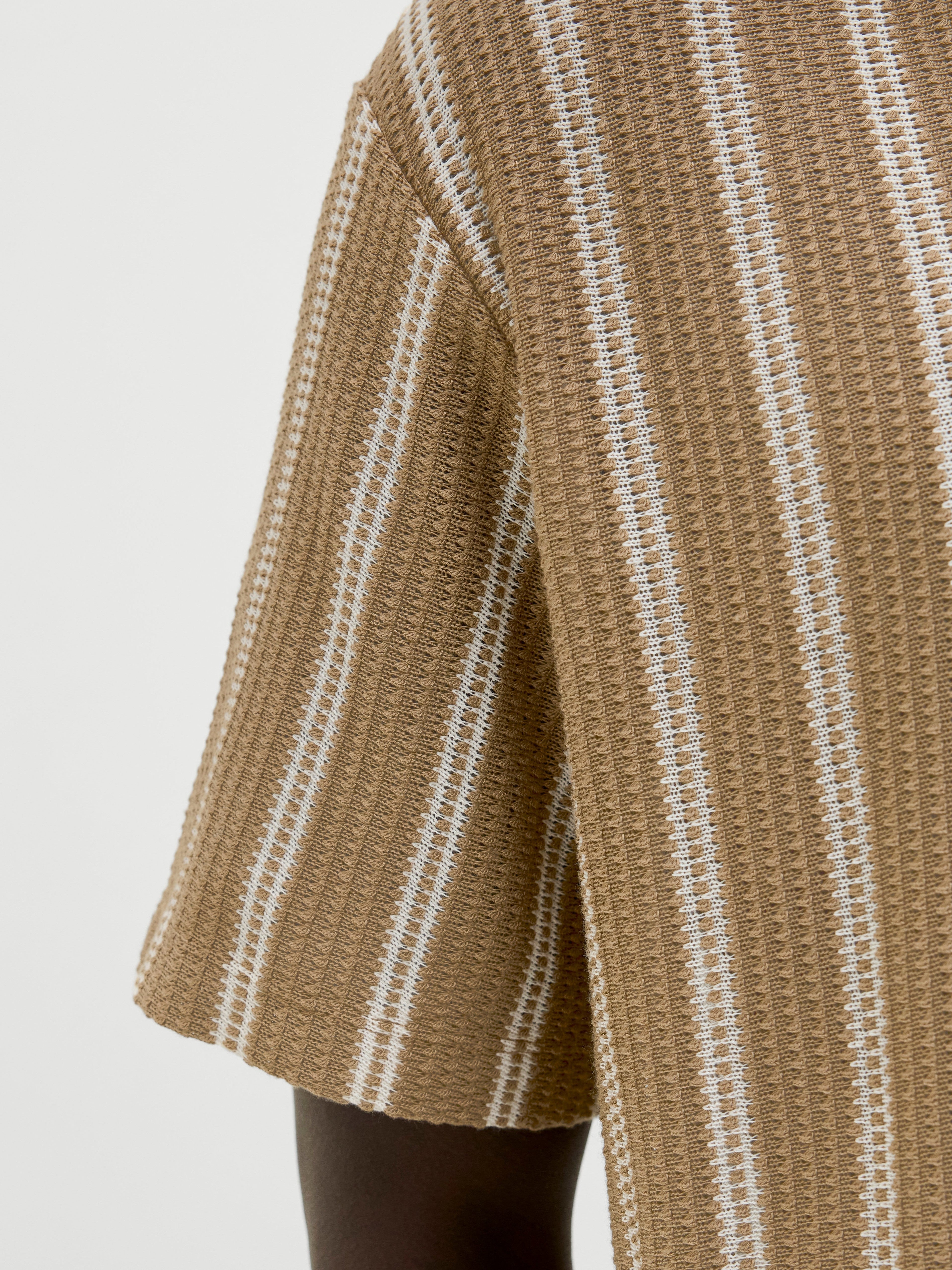 JACK & JONES JPRBLUHARRY split neck polo in elmwood - Image 5