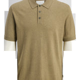 JACK & JONES JPRCCWILLIAM knit polo in elmwood - Image 3