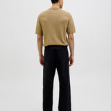 JACK & JONES JPRCCWILLIAM knit polo in elmwood - Image 2