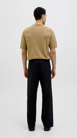 JACK & JONES JPRCCWILLIAM knit polo in elmwood - Image 2