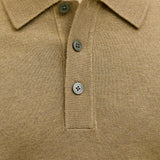 JACK & JONES JPRCCWILLIAM knit polo in elmwood - Image 6