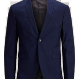 JACK & JONES JPRFRANCO blazer in medieval blue - Image 3