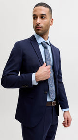 JACK & JONES JPRFRANCO blazer in medieval blue - Image 8