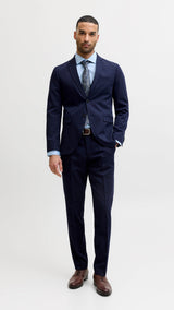 JACK & JONES JPRFRANCO blazer in medieval blue - Image 5