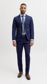 JACK & JONES JPRFRANCO trouser in medieval blue - Image 8