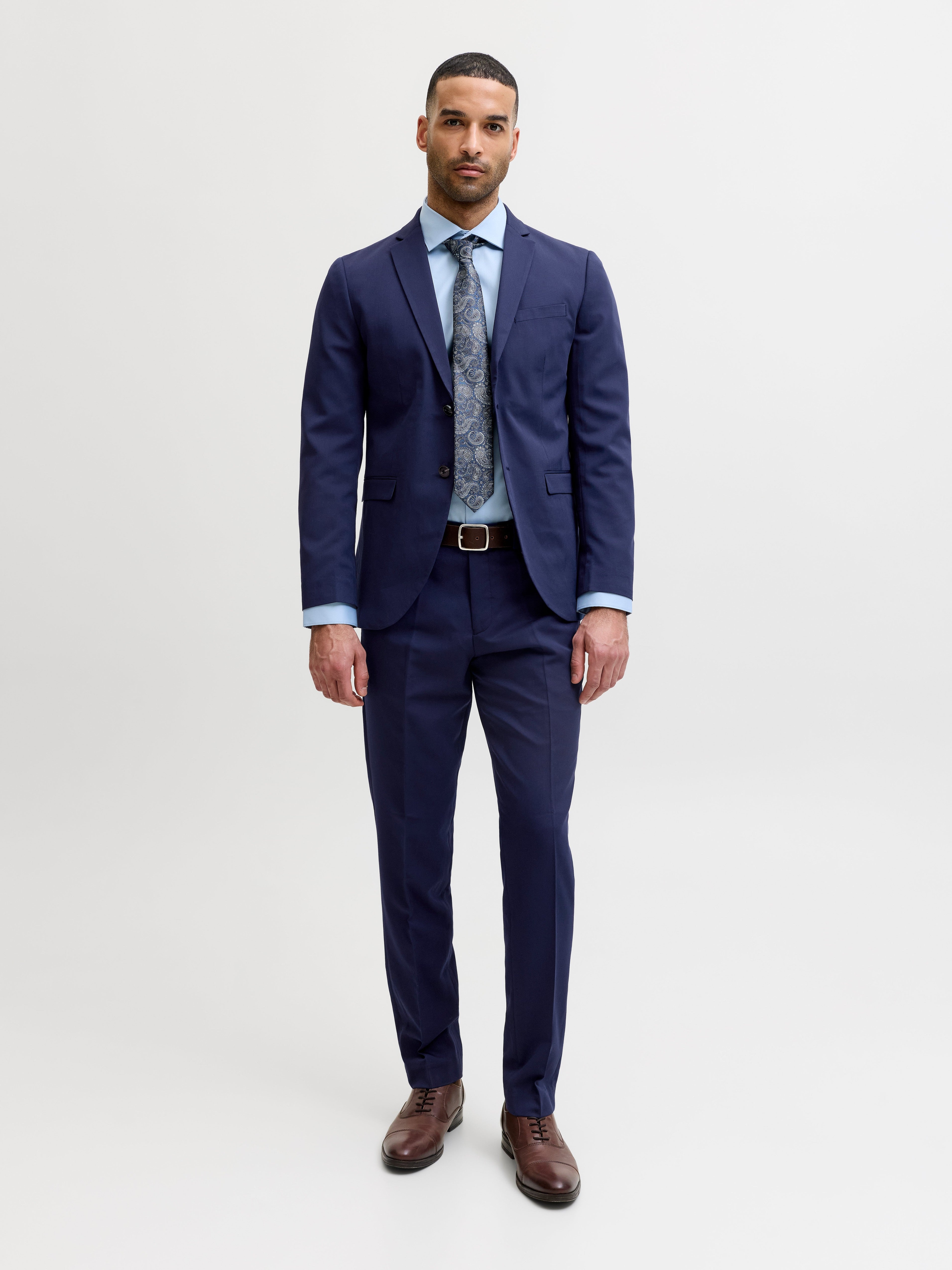 JACK & JONES JPRFRANCO trouser in medieval blue - Image 8