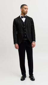 JACK & JONES JPRJAXON jersey blazer - black