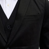 JACK & JONES JPRJAXON jersey blazer - black