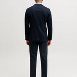 JACK & JONES JPRJAXON jersey blazer in dark navy - Image 2